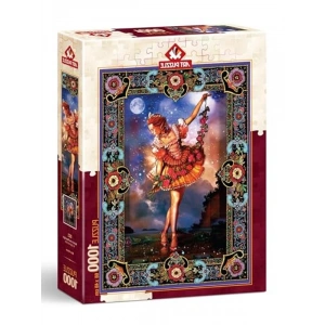 1000 Parça Ay Işığında Bale Temalı Eğlenceli Puzzle