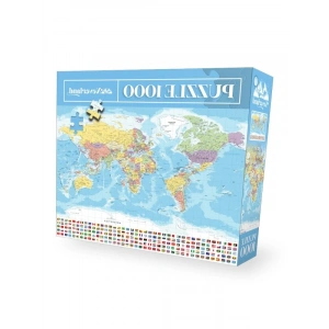 1000 Parça Dünya Haritası Puzzle