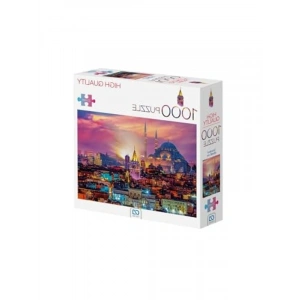 1000 Parça İstanbul Manzarası Puzzle, 2.2 mm Kalınlık