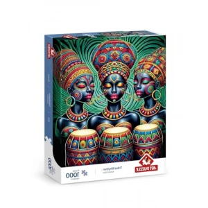 1000 Parça Kabile Ritmi Puzzle - Yüksek Zorluk Seviyesi
