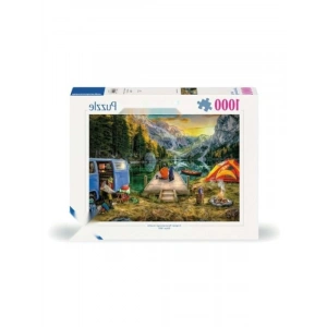 1000 Parça Kamp Temalı Yapboz