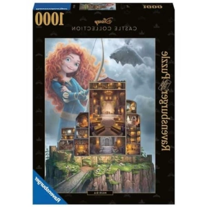 1000 Parça Merida Şato Puzzle, Eğlenceli Yapboz