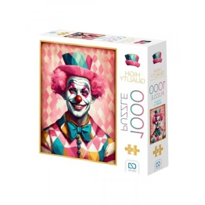 1000 Parça Palyaço Temalı Hobi Puzzle Yapboz