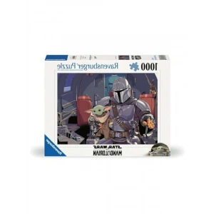 1000 Parça Star Wars Temalı Zorlu Yapboz, Mandalorian