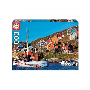 1000 Parça Yapboz, Nordic Houses Temalı Eğlenceli Aktiviteler