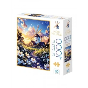 1000 Parça Yel Değirmeni Puzzle, 2.2 mm Kalınlık