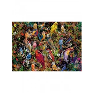 1000 Parçalı Kuşlar Temalı Puzzle Seti