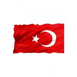 100x150 Cm Bez Türk Bayrağı, Dayanıklı ve Uzun Süreli Kullanım