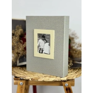 10x15 cm Fotoğraf Kapasiteli Şık Koton Albüm
