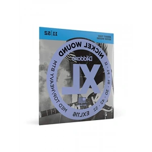 11-52 Kalınlıkta Elektro Gitar Tel Seti, Med Top/Heavy B