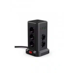 11li Akım Korumalı USB Priz Kulesi, 3680W Güç ile Hızlı Şarj