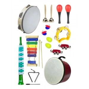 11 Parça Orkestra Seti ile Ritim Çalgıları, Eğlenceli Performans