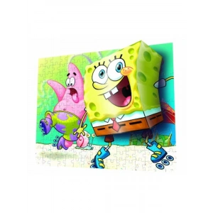110 Parça 3 Boyutlu Sponge Bob Puzzle