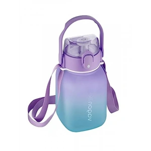 1100ml Çocuk Motivasyon Matarası, Askılı ve Eğlenceli