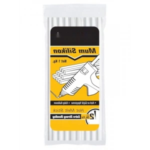 11.2mm Çapında Kalın Silikon Mum Çubukları, 1kg Poşet