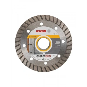 115 mm Turbo Segmanlı Elmas Kesme Diski, Gri Renkli ve Dayanıklı