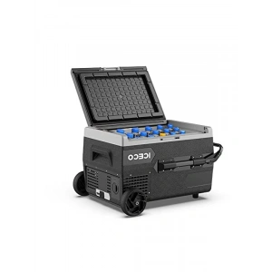 12/24V Akülü Tekerlekli Oto Buzdolabı, 65lt Kapasiteli