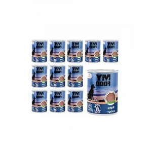 12 adet 400 Gr Somonlu Pate, Yetişkin Köpekler için