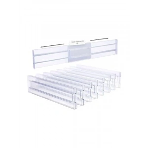 12 Adet Ayarlanabilir Akrilik Çekmece Bölücü Organizer