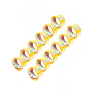 12 Adet Şeffaf Koli Bandı, 45mm x 40m, Dayanıklı