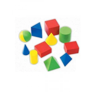 12 Çeşit Geometrik Cisim Seti, Eğitici Oyun Aleti