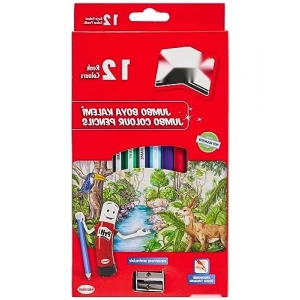 12li Jumbo Kuru Boya Kalemi Seti