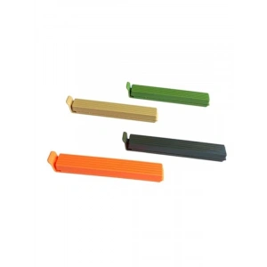 12li Pratik Renkli Poşet Klipsi Seti