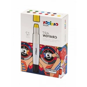 12li Renkli Boya Kalemi Seti - Sert Kutuda