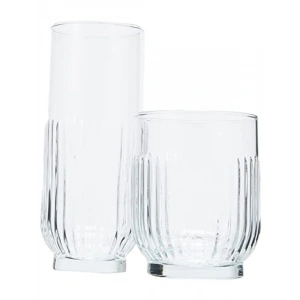 12li Şeffaf Bardak Seti - 395 ve 330 cc Hacim
