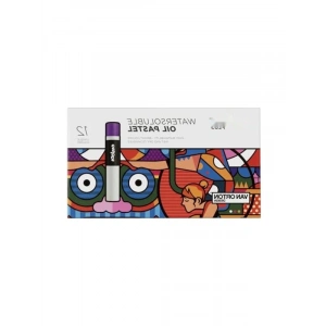 12li Suda Çözünür Yağlı Pastel Boya Seti