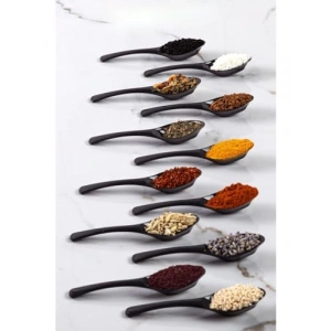12 Parça Baharat Kaşığı Seti - Kullanışlı ve Pratik