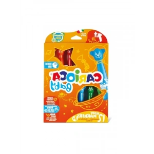 12 Renkli Yıkanabilir Keçeli Boya Kalemi Seti