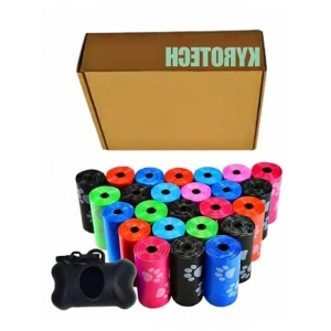 12 Rulo Köpek Kaka Poşeti, Taşıma Çantası Hediyeli