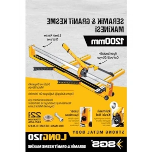120 cm Uzunluğunda Seramik Kesme Makinesi