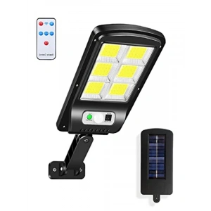 120 LED Hareket Sensörlü Solar Sokak Lambası, IP65