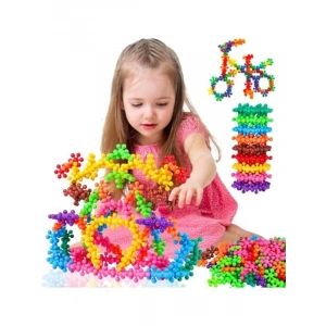 120 Parça Renkli Yapı Taşları Seti - Eğitici Molekül Oyuncak