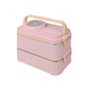 1200ml İki Katlı 4 Bölmeli Sefer Tası