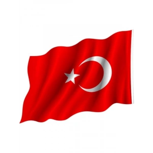 120x180cm Alpaka Kumaş Türk Bayrağı, Dış Mekan ve İç Mekan İçin