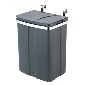 12L Kapasite Mutfak Dolabı Atık Kutusu – Gri Renk