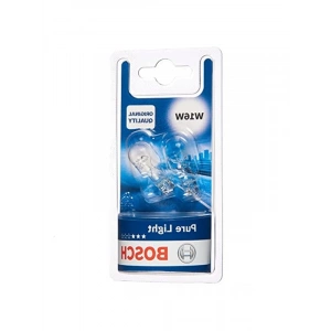 12V 16W W2,1x9,5d Araba Ampulü, 2 Adet Yüksek Performanslı Set