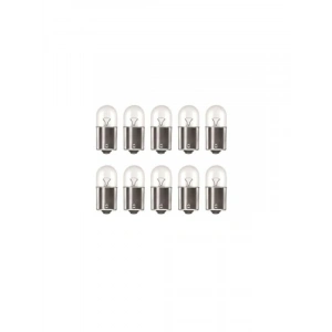 12V 67 5W Standart Renk Ampul, 10 Adet Set