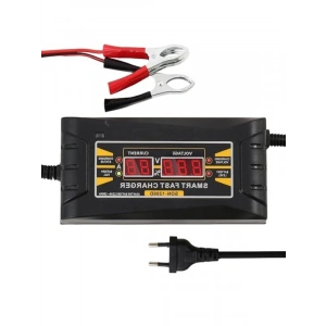 12V 6Ah Göstergeli Akü Şarj Cihazı - Asitli Sulu Kuru Aküler İçin