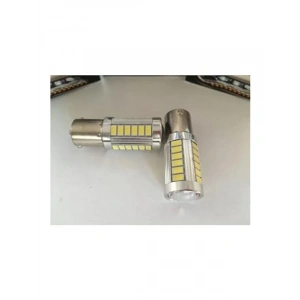 12V 93 Led Ampul Seti, Beyaz Tek Duy Geri Vites veya Park Işığı için