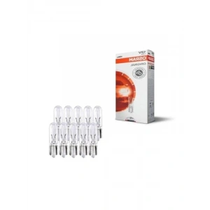 12V Dipsiz Gösterge Ampulü, 10 Adet Paket