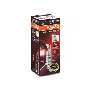 12V H1 55W Ampul, Night Breaker Silver, Yüksek Aydınlatma Performansı