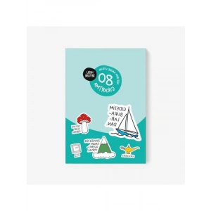 12x17 cm Boyutunda 8 Yapraklı Sticker Albümü, Hisli Tasarım
