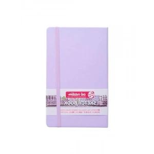 13 cm x 21 cm Boyutunda 80 Yapraklı Pastel Mor Eskiz Defteri