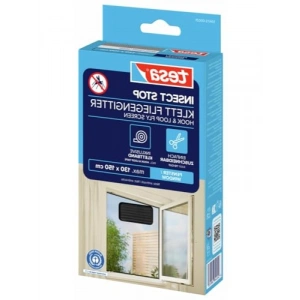 130cm x 150cm Kesilebilir Cırt Bantlı Sineklik - Siyah