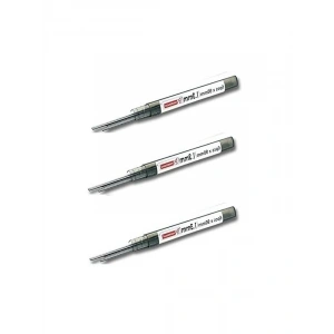 1.3mm Kalınlığında Siyah Kalem Ucu, 2B, 3 Adet Set