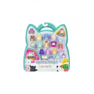 14lü Mini Squish Paket Seti, Aksesuarlar ve Koleksiyoncu Kılavuzu
